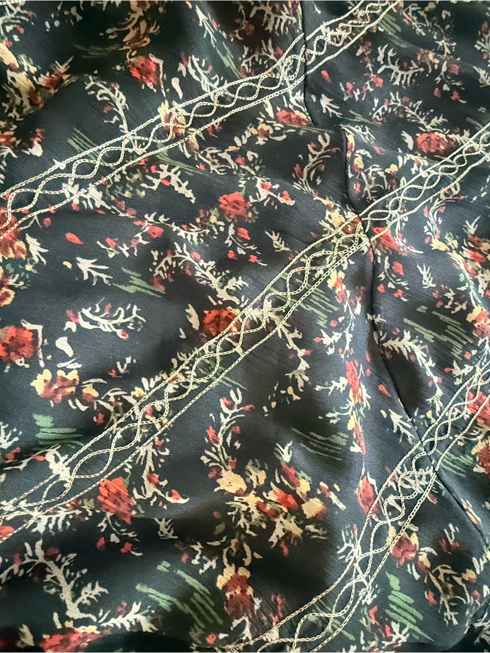 Free People Black Embroidered Detail Dress - Picture 4 of 4